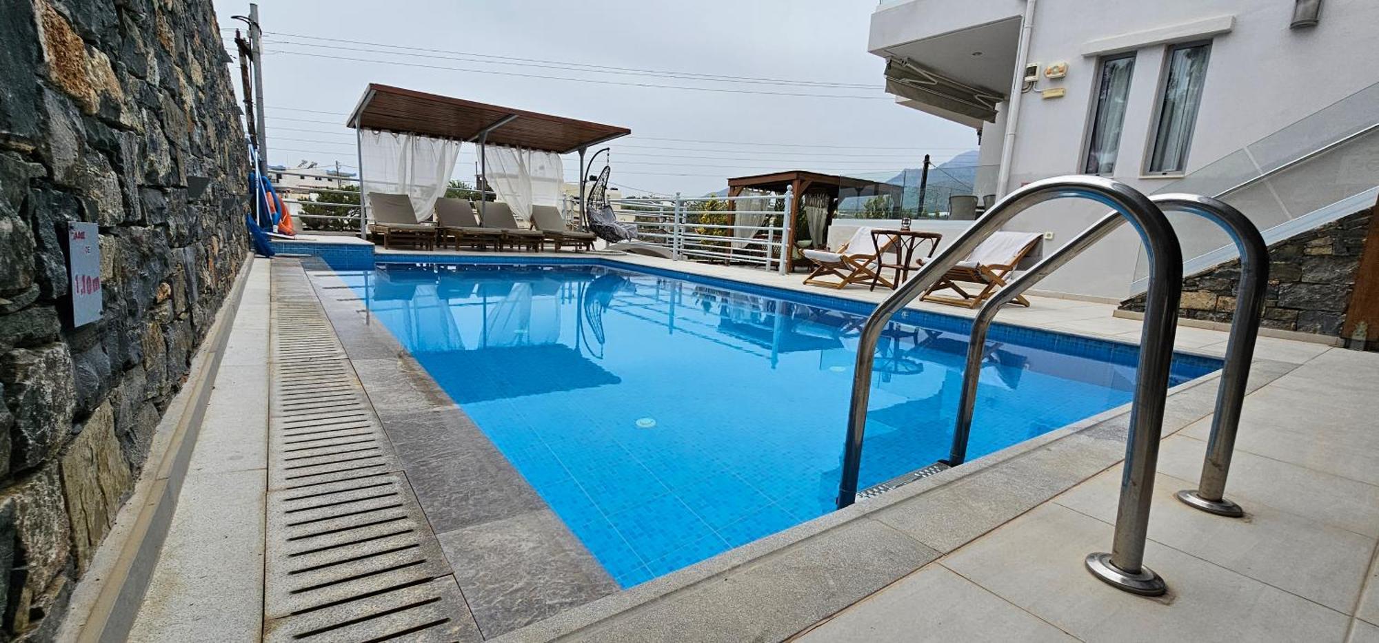 Asteri Apartments Und Studios Makrýgialos Dış mekan fotoğraf