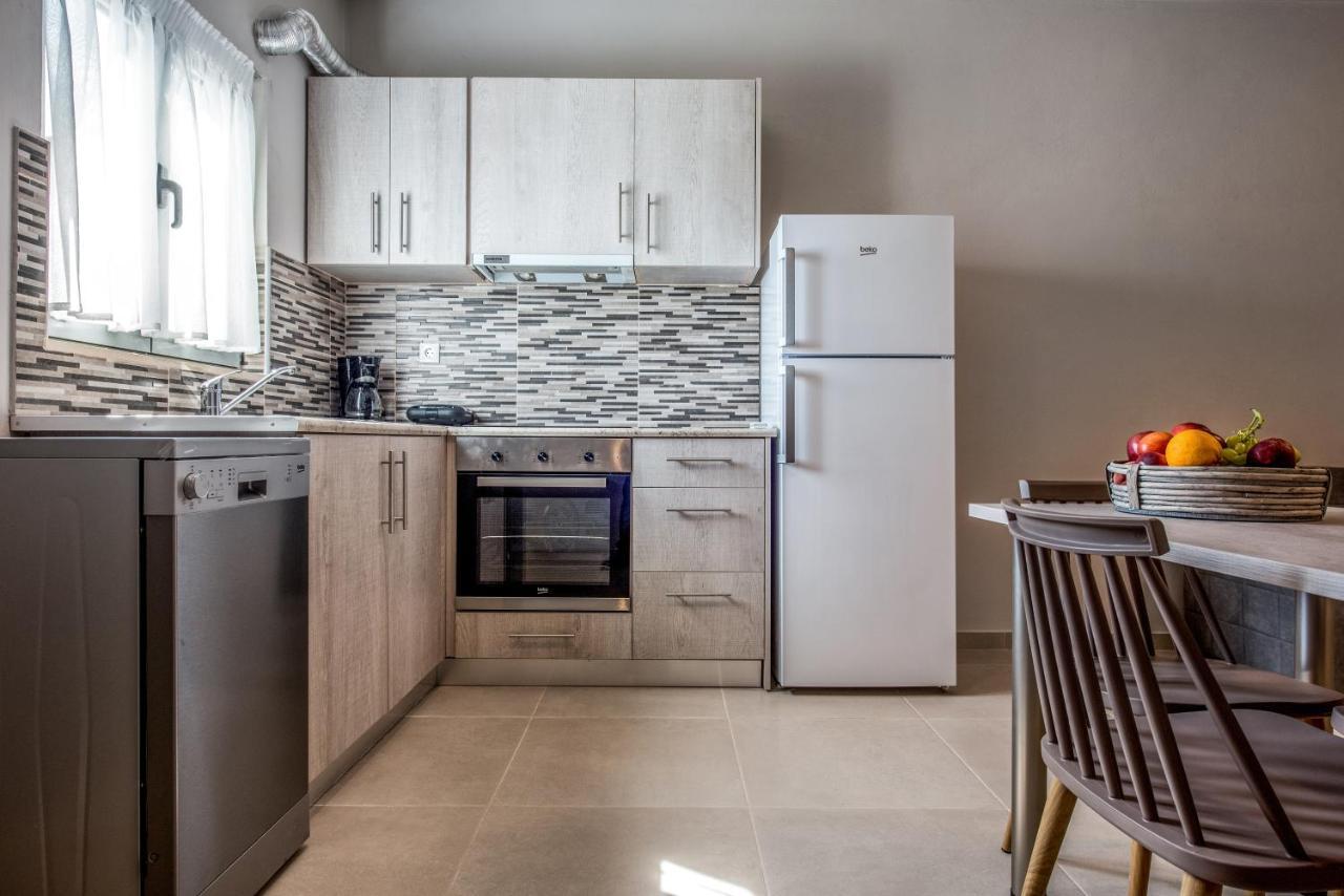 Asteri Apartments Und Studios Makrýgialos Dış mekan fotoğraf